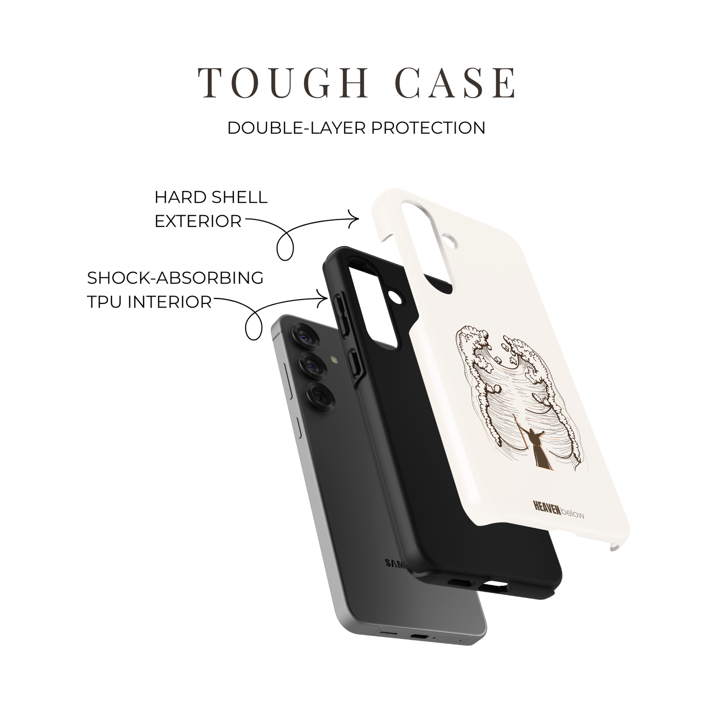 PARTED WATERS Galaxy Case