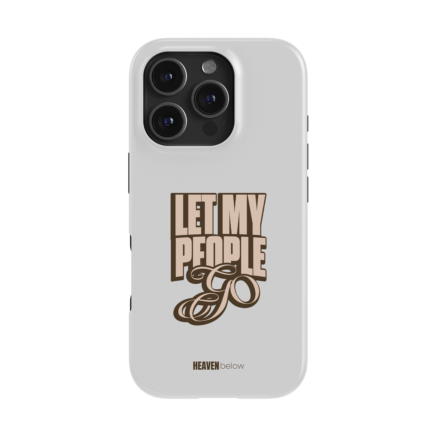 LET MY PEOPLE GO iPhone Case