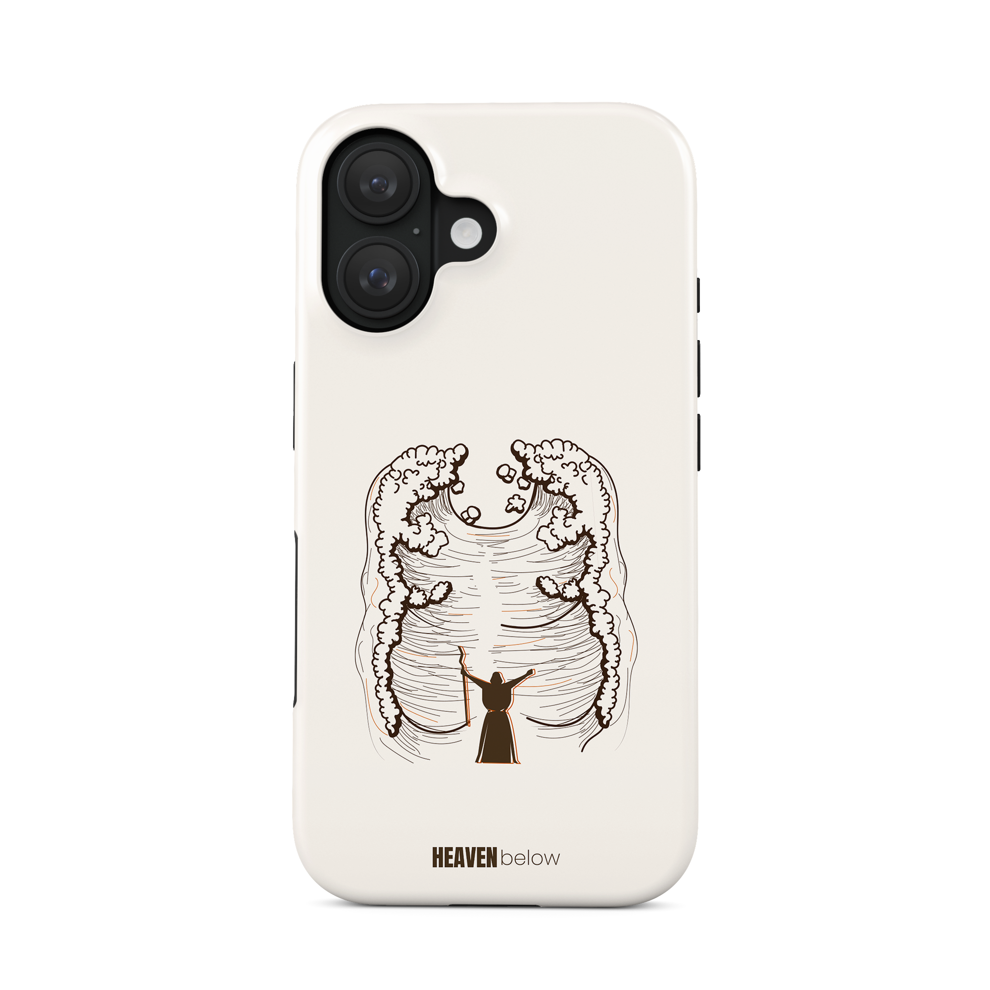 PARTED WATERS iPhone Case
