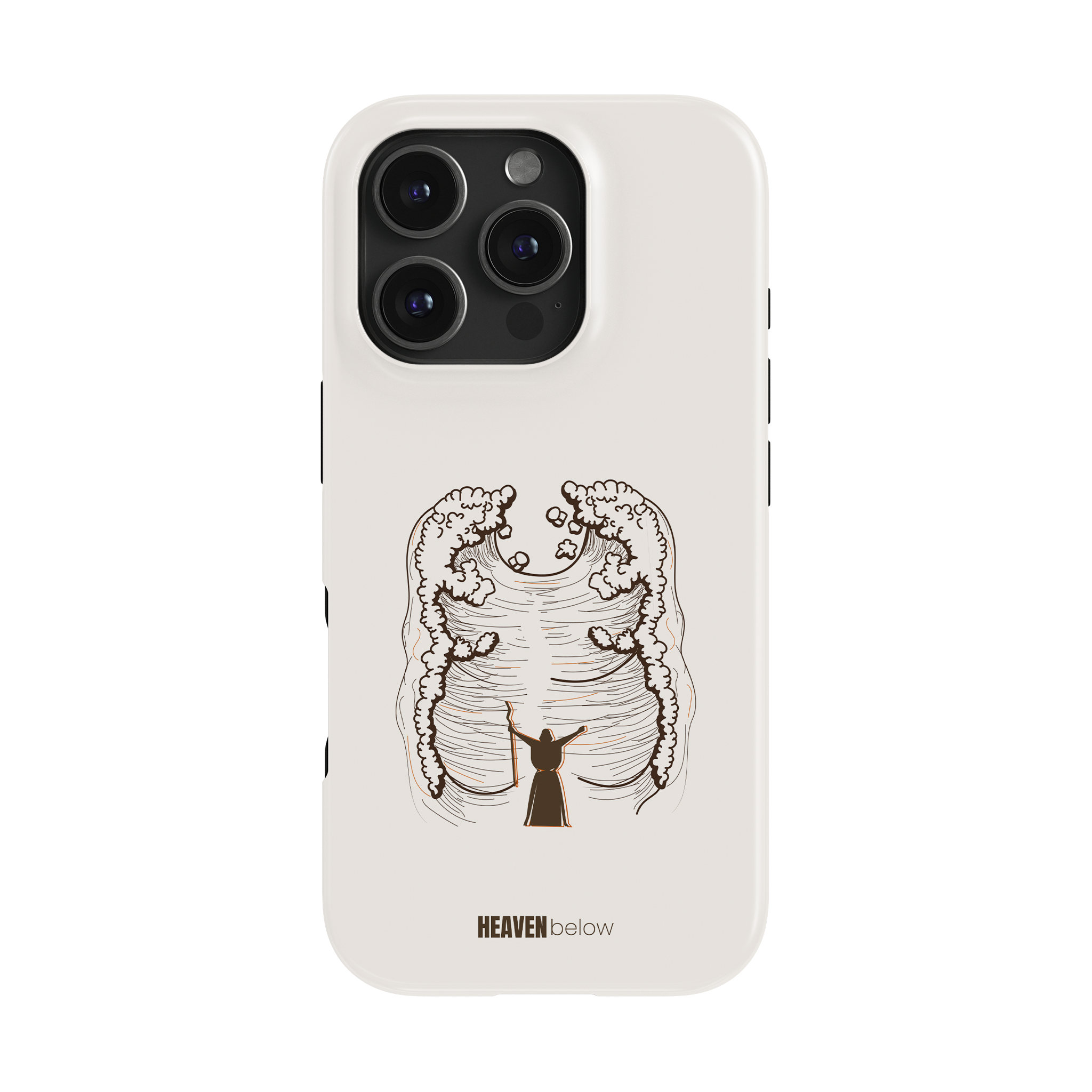 PARTED WATERS iPhone Case