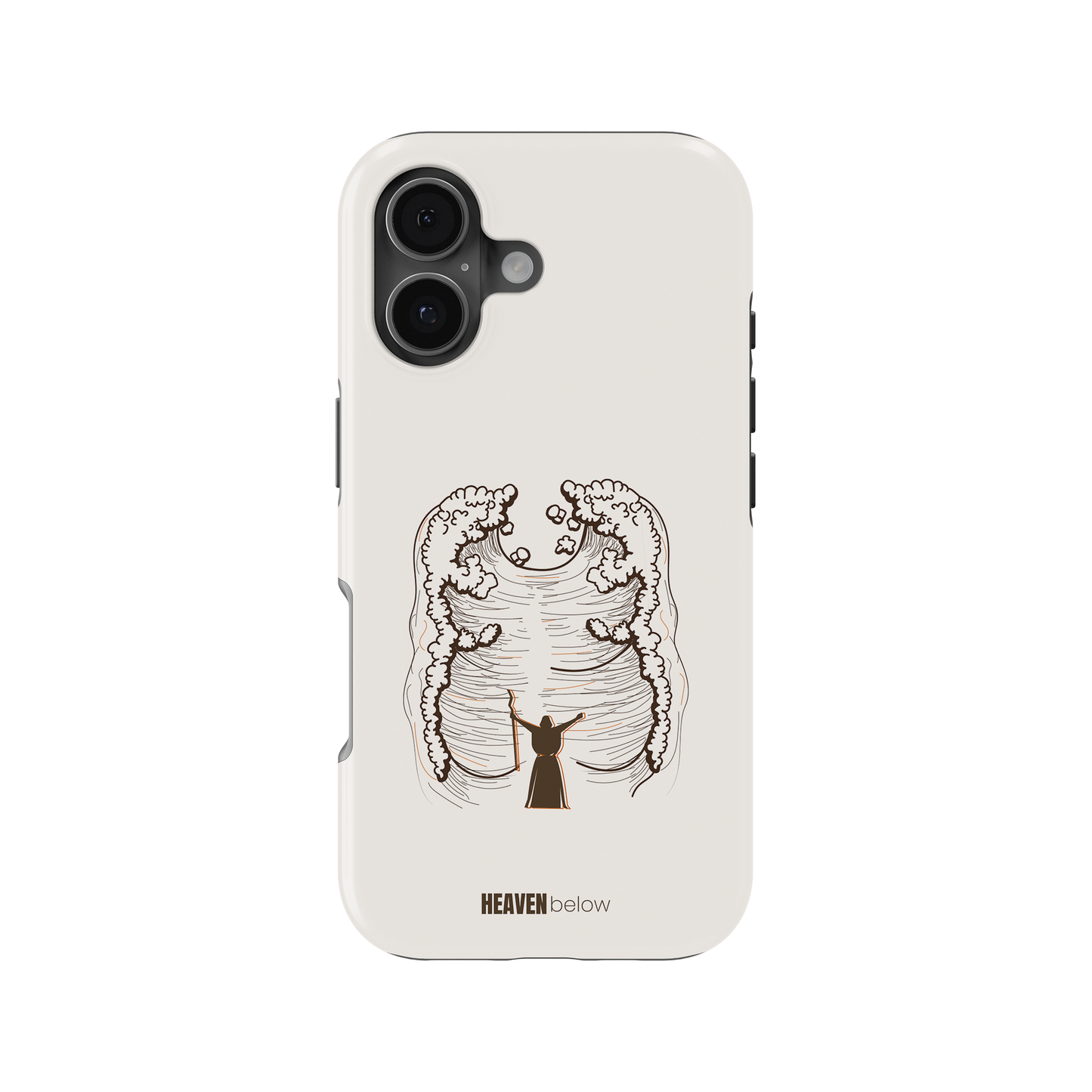 PARTED WATERS iPhone Case