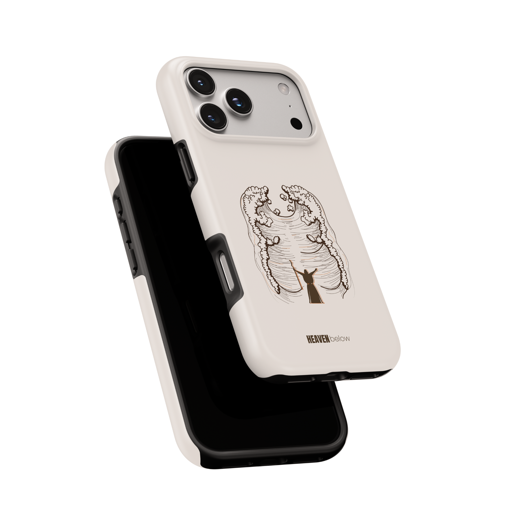 PARTED WATERS iPhone Case